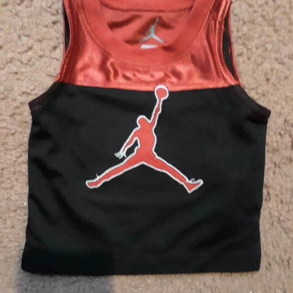 AirJordan Other - Baby Air Jordan Black & Red Tank Top Sz 3-6 Months